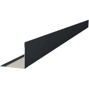 Buitenhoek | 100 x 100 x 3000 mm | Staal 0,50 mm | 25 µm Polyester | 7016 - Antracietgrijs