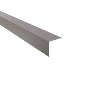 Buitenhoek | 11,5 x 11,5 cm | Aluminium 0,70 mm | 25 µm Polyester | 9007 - Grijs aluminiumkleurig