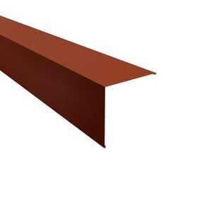 Buitenhoek staal 0,50 mm Terracotta, matpolyester gecoat, hoofdweergave