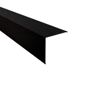 Buitenhoek Gitzwart RAL 9005 van staal, 0,50 mm, met Shimoco coating, hoofdweergave
