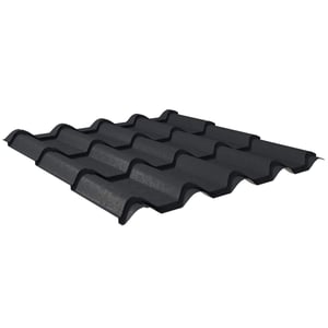 Dakpanplaat EUROPA Antracietgrijs (RAL 7016) met 80 µm Shimoco coating, hoofdweergave