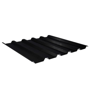 Damwandplaat 35/207 | Dak | Anti-Drup 2400 g/m² | Staal 0,50 mm | 35 µm Mattpolyester | 33 - Zwart