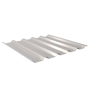 Damwandplaat 35/207 van staal, 0,50 mm, lichtgrijs RAL 7035, 25 µm polyestercoating, hoofdweergave
