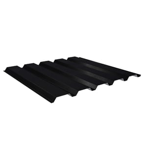 Damwandplaat 35/207 wand, zwart, 0,50 mm, 35 µm matpolyester, hoofdweergave