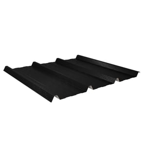 Damwandplaat 45/333 Gitzwart, 0,50 mm staal, 80 µm Shimoco coating, hoofdweergave
