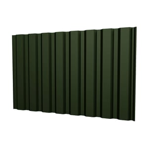 Damwandplaat T20M wand Chroomoxydegroen, 0,50 mm dikte, hoofdweergave