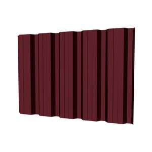 Damwandplaat T35DR Wand Wijnrood 0,50 mm, hoofdweergave