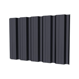 Damwandplaat T35DR wand in grafietgrijs, 0,50 mm dikte, hoofdweergave