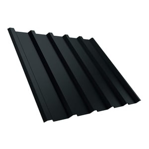 Damwandplaat T35M antracietgrijs RAL 7016, 0,75 mm dik, 25 µm polyester coating
