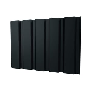 Damwandplaat T35M wand antracietgrijs RAL 7016, 0,75 mm staal, polyester coating, hoofdweergave