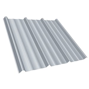 Damwandplaat T45/333MD in lichtgrijs RAL 7035, 0,75 mm, hoofdweergave