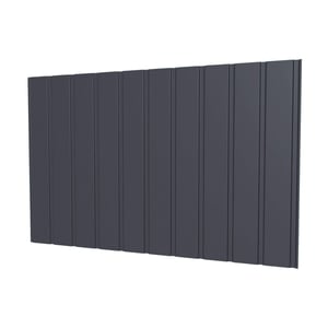 Damwandplaat T7M wand, Grafietgrijs RAL 7024, 0,50 mm, hoofdweergave