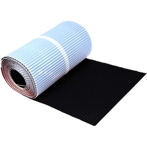 Schoorsteendichtband, bitumen, gitzwart RAL 9005, rol 5,00 m, hoofdweergave