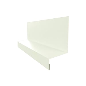 Plint type 2, Grijswit (RAL 9002) van 0,75 mm staal met 50 µm PURLAK® coating, hoofdaanzicht