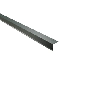 Dakgootprofiel mosgroen RAL 6005, 0,50 mm staal met 60 µm Puramid coating, hoofdaanzicht