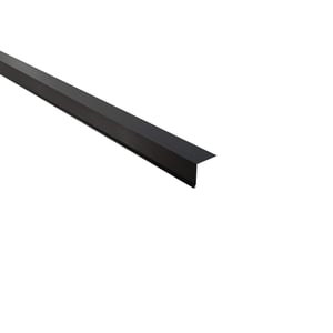 Dakgootprofiel 5x5 cm, 95 graden, donkergrijs, 0,50 mm staal, matpolyester gecoat, hoofdweergave