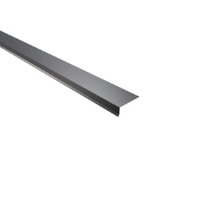 Druiplijst | 8 x 3 cm | 100° | Staal 0,50 mm | 60 µm Puramid | 7016 - Antracietgrijs