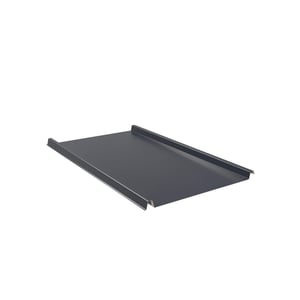 Staande felsplaat 33/500-LE Antracietgrijs, 0,75 mm staal, 25 µm polyestercoating, hoofdaanzicht