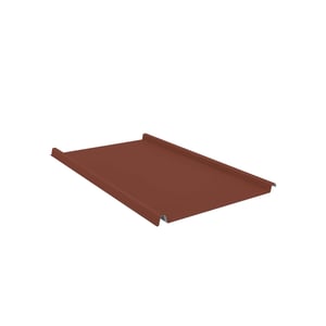 Felsplaat 33/500-LE in Terracotta (RAL 8004) met 35 µm mat polyester coating, hoofdweergave