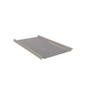 Felsplaat 33/500-LE aluminium 0,70 mm, RAL9007, hoofdaanzicht, schuin van boven