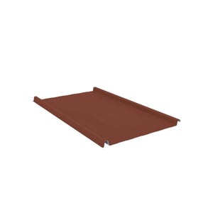 Felsplaat 33/500-LR in Terracotta, schuin bovenaanzicht