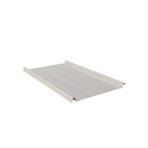 Staande felsplaat 33/500-LR, Grijswit RAL 9002, 0,63 mm staal, 25 µm polyestercoating, hoofdaanzicht