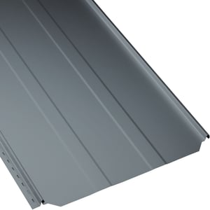 Staande felsplaat PD-510-S Pelsgrijs, 0,50 mm, met 25 µm polyestercoating, hoofdweergave