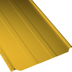 Staande felsplaat PD-510-S damwand Koolzaadgeel 0,50 mm, hoofdweergave
