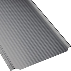 Felsdakpaneel PD-510-S Micro Zilver-Metallic, 0,50 mm staal, 25 µm polyestercoating