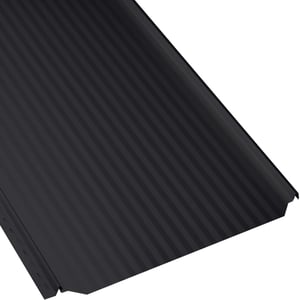 Felsplaat PD-510-S Micro Gitzwart RAL 9005, bovenaanzicht schuin