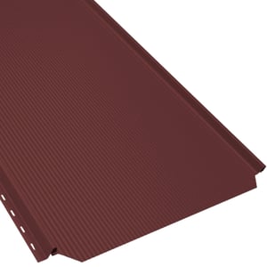 Felsplaat PD-510-S kersrood, 0,50 mm staal, hoofdweergave met profielstructuur