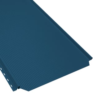 Felsplaat PD-510-S in Gentiaanblauw (RAL 5010) met fijne profilering, hoofdweergave