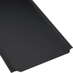 Staande felsplaat PD-510-S Vlak Gitzwart, 0,50 mm, met PURLAK-coating en anticondensvlies, hoofdaanzicht