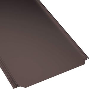 Stehfalzblech PD-510-S Vlak, Chocoladebruin RAL 8017, 0,50 mm staal, hoofdweergave