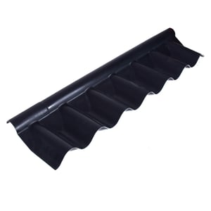 Stabipol polyester golfvulstuk 1,80 mm donkergrijs, hoofdbeeld met golfprofiel
