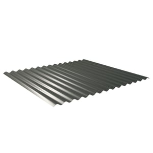 Golfplaat 18/1064 van staal, 0,50 mm, Chroomoxydegroen (RAL 6020), 25 µm polyestercoating, hoofdweergave