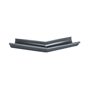 Dakgoot buitenhoek 135° van staal, antracietgrijs (RAL 7016), 50 µm polyurethaan coating, hoofdweergave