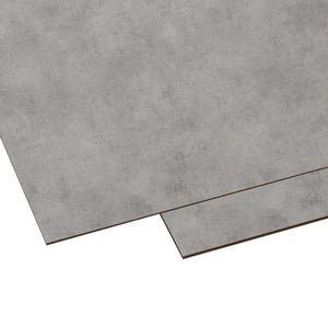 HPL plaat 8 mm betonlook, Scobalit, hoofdweergave, twee platen licht overlappend