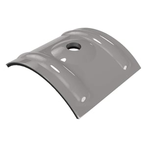 Kalotten | Profiel 18/1064 | Montage profieltop | Grijs aluminiumkleurig