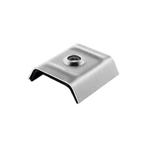 Kalot profiel 35/207M van aluminium Zilver-Metallic RAL 9006, vrijstaand