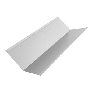 Kilgoot Lichtgrijs RAL 7035, 0,75 mm staal, 25 µm polyestercoating, hoofdaanzicht