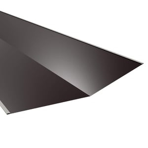 Kilgoot | 49 cm x 49 cm x 2,00 m | Staal 0,63 mm | 25 µm Polyester | 8017 - Chocoladebruin