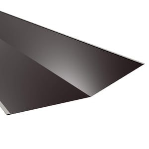 Kilgoot staal 0,75 mm chocoladebruin RAL 8017 met 25 µm polyestercoating