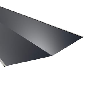 Kilgoot | 49 cm x 49 cm x 2,00 m | Staal 0,50 mm | 60 µm Puramid | 7016 - Antracietgrijs