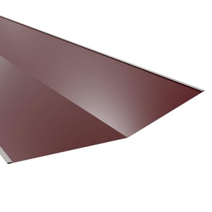 Kilgoot wijnrood RAL 3005, 0,50 mm staal, 25 µm polyester coating, hoofdweergave