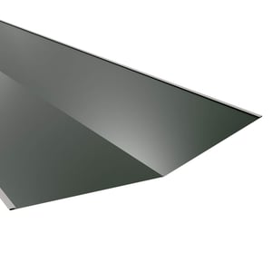 Kilgoot van staal, 0,50 mm dik, in Chroomoxydegroen (RAL 6020) met 25 µm polyestercoating