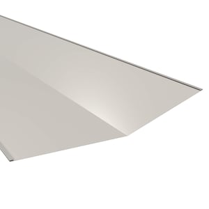 Kilgoot zuiverwit RAL 9010 van staal 0,50 mm, 25 µm polyestercoating, hoofdweergave
