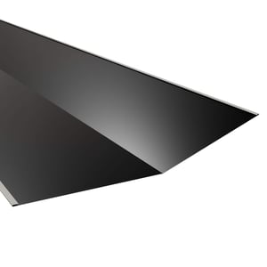 Kilgoot Gitzwart RAL 9005 van staal 0,50 mm met 25 µm polyestercoating, hoofdweergave