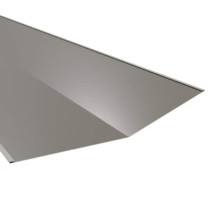 Kilgoot | 490 x 49 cm | Aluminium 0,70 mm | 25 µm Polyester | 9007 - Grijs aluminiumkleurig
