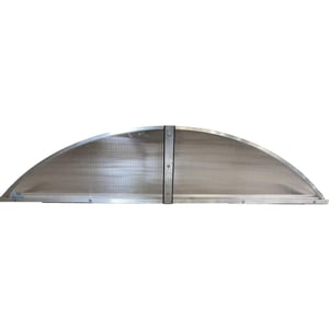 Kopschot Alumon | Type 1/7 | Set | Buitenkant opstand 3,44 m | Helder